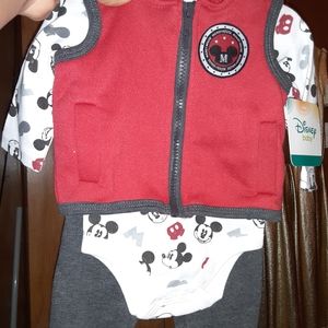 Disney baby 3 piece outfit